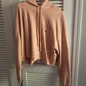 taylor swift pink cropped sweatshirt